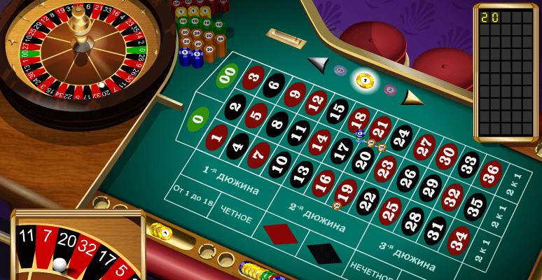рулетка игра против казино